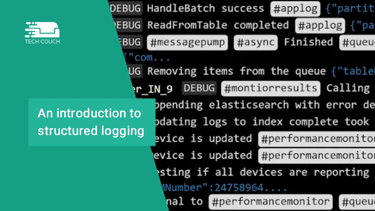 An introduction to structured logging