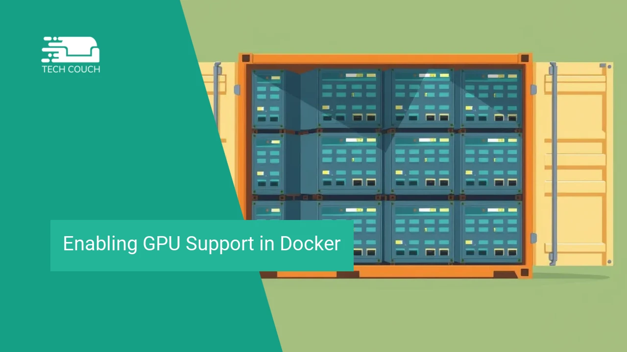 Enabling gpu support in docker