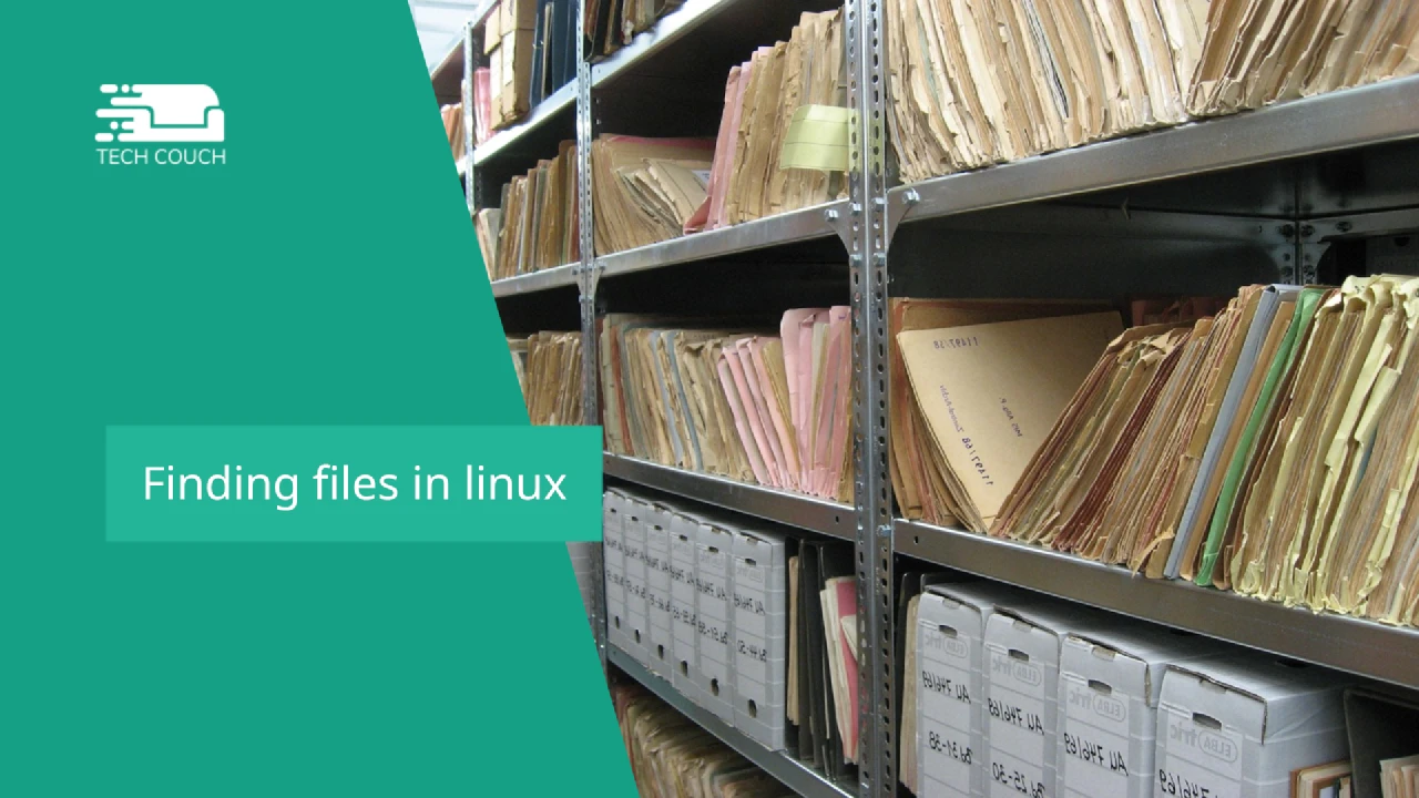 Finding files in linux
