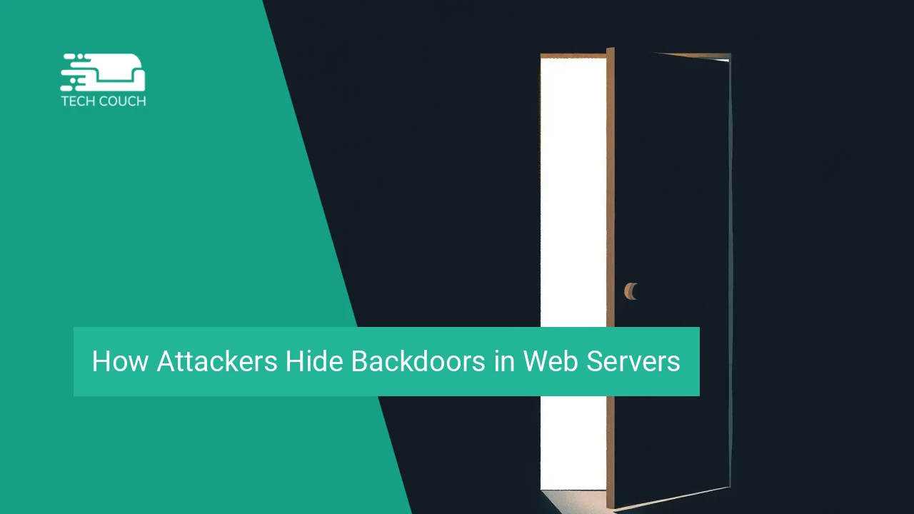 How attackers hide backdoors in web servers