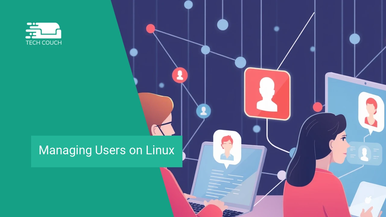 Managing users on linux