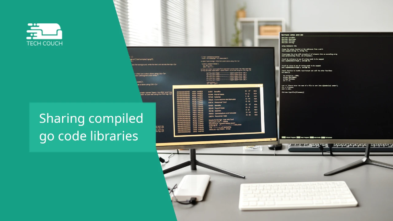 Sharing compiled go code libraries