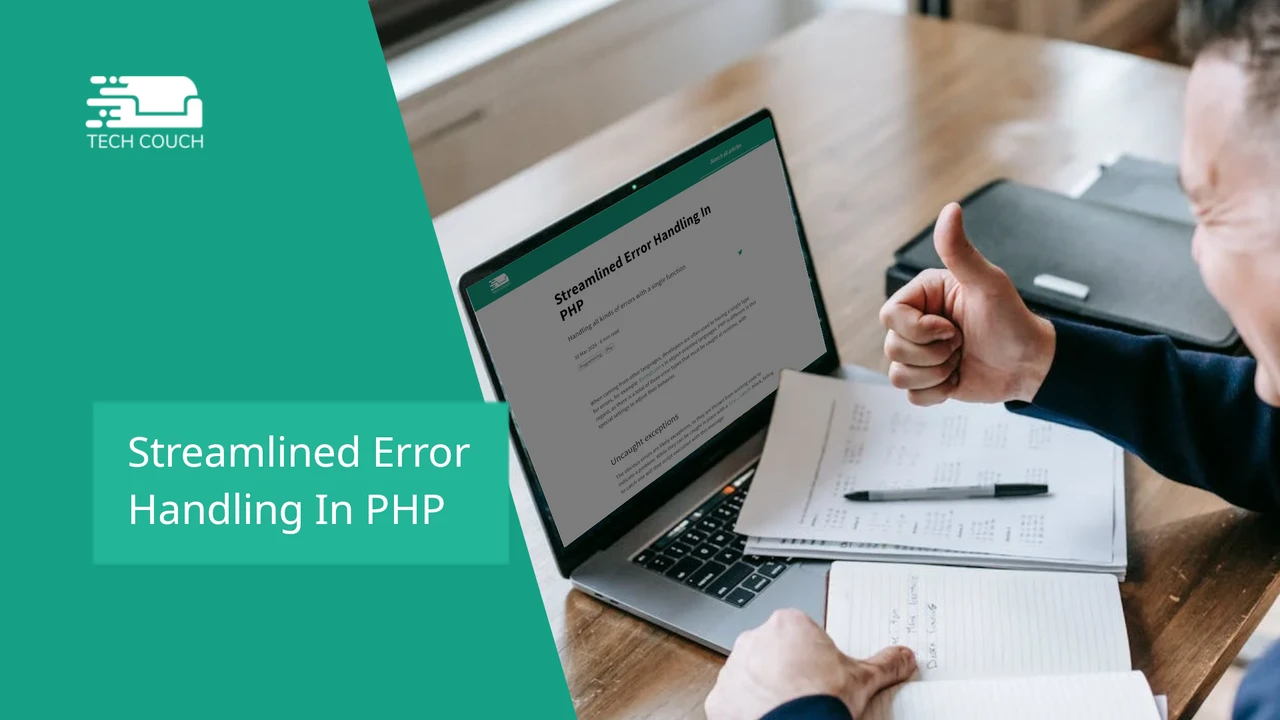 Streamlined error handling in PHP