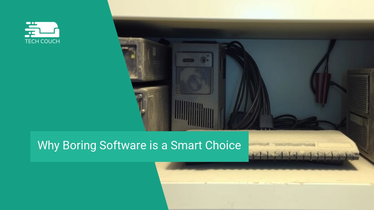 Why boring software is a smart choice