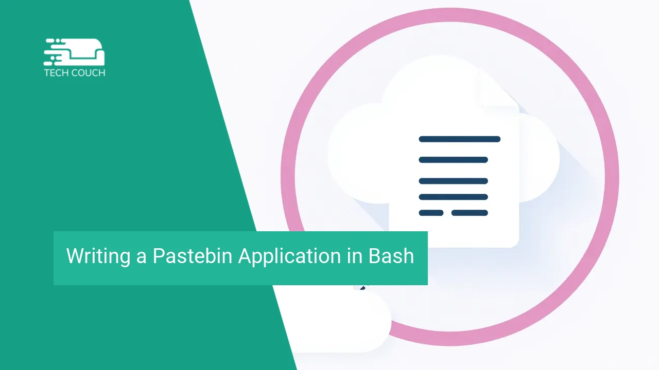 Writing a pastebin application in bash
